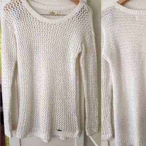 Abercrombie & Fitch Knitted off-white sweater
